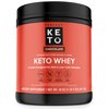 Perfect Keto Pure Whey Protein Powder Isolate Delicious 100% Grass Fed Meal Replacement Shake No Artificials, Gluten Free, Soy Free, Non-GMO (Chocolate)
