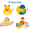 Audaisyly Rubber Ducks Bath Toy for Kids, Assortment Duckies for Jeep Ducking Pool Floater Ducky Bathtub Beach Toys, Party Favors Birthday
