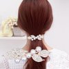 FZBNSRKO Hair Barrettes for Women, 5 Pack - Hair Clip Barrettes with Imitation Diamond, Pearl, Rhinestone, and Flower - Exquisite Hair Accessories for Girls Women (Random Color)