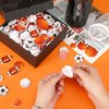 JULBEAR 300Pcs Foam Sports Stickers for Kids Self-Adhesive Stickers Including Basketball Football Soccer Volleyball Sports Party Favors for Kids Arts Crafts Decoration Supplies