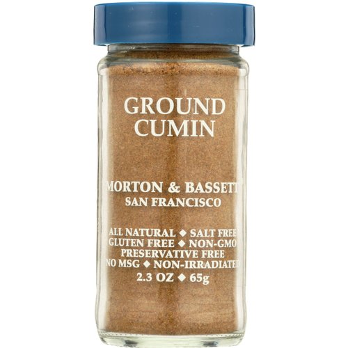 Morton & Bassett Ground Cumin 2.3 Ounce Jar