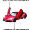Toy Cars Model MC20 Alloy Collectible Pull Back Diecast Vehicles with Light&Sound (Red)