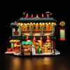 Kyglaring Led Light Set for Lego Family Reunion Celebration Building Blocks, The Family Reunion Lighting Kit Compatible with Lego Chinese New Year 80113 - No Model,（Remote Control Version）
