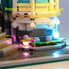 GEAMENT LED Light Kit for Creator Expert Bookshop - Compatible with Lego 10270 Modular Building Blocks Model (Model Set Not Included)