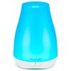Homeweeks Diffusers, 100ml Colorful Essential Oil Diffuser with Adjustable Mist Mode,Auto Off Aroma Diffuser for Bedroom/Office/Trip (100 ML 1 Pack)
