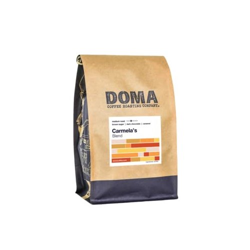 Doma Coffee Roasting Company "Carmela's" Medium Roasted Whole Bean Coffee - 2 Pound Bag