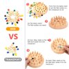 Wooden Memory Match Stick Chess Game, Color Memory Chess, Funny Block Board Game, Parent-Child Interaction Toy, Educational Intelligent Games Logic Braintease Toys for Boys and Girls Age 3 and Up