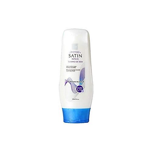 L'Mar Satin Hair Repair Treatment Silkworm Control Frizz UV Filter Tratamiento Para El Cabello Gusano de Seda Brillo y Humectacion Filtro UV 9.6ounces-290milliliter