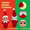 JOYIN 2 Pcs Christmas Elf Plush Doll Tiny Soft Plush Toy Doll for Christmas Decor, Xmas Gift, Xmas Clothing for Elf Doll