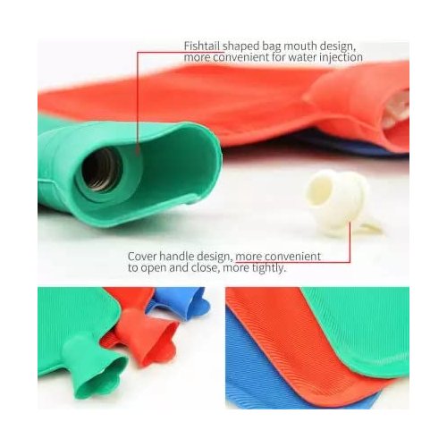 Herdem Hot Water Bottle Bag For Pain Relief (Multicolor)