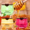 6 PCS Bee Lip Balm Honey Pot, Honey & Strawberry & Watermelon & Apple Lime & Cherry & Mint Lip Sleeping Mask Overnight, Bee Lip Balm Honey Pot Hydrating Prevention Dry and Cracked Lip Scrubs