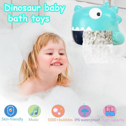 Valentines Day Gifts for Kids Games Gifts, Baby Bath Toys 6 12 18 Months, Christmas Decorations Party Favors Supplies, Xmas Birthday Gifts for Boys Girls Age 3 4 5 6 7 8, Dinosaur Toddler Toys