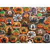 Cobble Hill 1000 Piece Puzzle - Halloween Cookies - Sample Poster Included