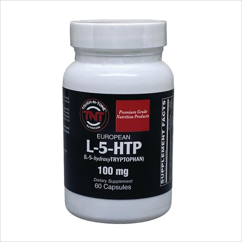 TOUGH-N-TONE Premium Grade L-5-HTP, 5-Hydroxytryptophan with Added Vitamin C and B6