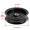Parts Camp 196106 Flat Idler Pulley Replaces AYP/Roper/Sears 196106 197379 532196106 Hus qvarna 532 19 61-06 Oregon 34-901 for 48" 54" Decks