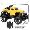 Click N' Play Remote Control Car, Mini Pickup Truck, Rock Crawler Radio Control Vehicle, Brown/a