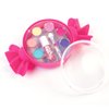 3C4G: Sugar Style Cosmetic Set - 9pcs, 4 Colors of Scented Lip Gloss & Eyeshadow Held in a Candy Shaped Container, Makeup Girls & Kids Ages 8+