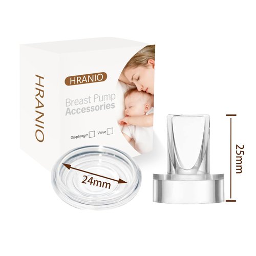 Duckbill Valves & Silicone Diaphragm,Compatible with S12 Pro S9 Pro S12 S9,Wearable Breast Pump Universal Duckbill Valve and Silicone Diaphragm Accessories (4 Piece Set)