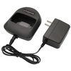 GoodQbuy® Ni-MH Ni-CD Li-ion 110V~240V Battery Rapid Quick Desktop Charger is Compatible with Motorola A6 A8 MagOne BPR40 BC130 Two-Way Radio PMLN4822AR PMLN4682AR PMLN5041A