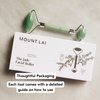 Mount Lai - The De-Puffing Jade Roller for Face | Jade Roller Massage Face Sculptor to De-Puff, Soothe, and Reveal Radiant Skin | Best Face Sculpting Tool for Women | Authentic Jade Facial Roller
