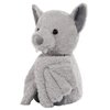Cuddly 11 inch Plush Bat Stuffed Animal Halloween Stuffed Animal Plush Toys Plush Animal Doll Bedtime Toys Birthday Xmas Furry Gifts for Children Kids Baby Toys (Grey, 11 inch)