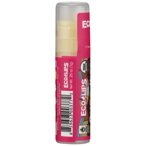 Eco Lips Inc, Mongo Kiss, Lip Balm, Pomegranate, .25 oz (7 g)(pack of 3)