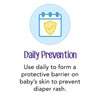 Desitin Daily Defense Baby Diaper Rash Cream with Zinc Oxide to Treat, Relieve & Prevent diaper rash, Hypoallergenic, Dye-, Phthalate- & Paraben-Free, 16 oz