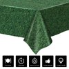 durony 73 Pieces Golf Party Supplies Include Golf Plates and Napkins Green Grass Field Plastic Tablecloth Golf Disposable Tableware Set for Sports Theme Party Supplies Birthday Serve 24 Guests