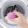 6 Pcs Dryer Balls, 2.5 in Reusable Laundry Soften and Fluff Laundry Washing Balls (Light Purple)