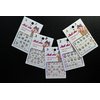French Lace Style Nail Art Stickers Decals - 5 Pack Mixed Design