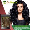 Go Nutra Black Henna Powder Organic 8 oz Natural Black Hair Dye - Black Henna Hair Dye & Beard Dye (226 grams)