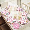 96 Pcs Two Sweet Donut Birthday Party Supplies Girls Donut Themed Tableware Table Decor Baby Girl 2nd Birthday Donut Plates Napkins Dinnerware Party Favor for Girls Birthday Baby Shower 24 Guests