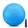 PRIMASOLE Exercise Ball for Balance Stability Fitness Workout Yoga Pilates at Home Office & Gym 45cm Blue