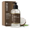 Coera Fractionated Coconut Oil | 8 fl oz | Liquid Moisturizing Oil for Skin | Free of Parabens, SLS, & Fragrances | Packaging May Vary