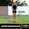 Stomp Rocket Stomp Hopper - Jump, Bounce & Squeak Foam POGO Jumper for Kids - Toddler Pogo Stick Soft Grips & Stretchy Bands - STEM Indoor & Outdoor Toys for 3-5 Year Olds