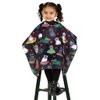 Kids Size Pug Barber Cape For Hair Cutting at Home or Professional Salon, Barber Shop Hair Cutting Cape Adjustable Neck with Plastic Snaps, Little Girl