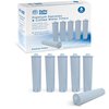 Fette Filter - Water Filter Compatible with Jura Clearyl Blue. Compare to Part # 71445 or 67879 - Pack of 6