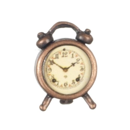 Dollhouse Miniature 1:12 Scale Antique Alarm Clock #G7002