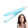 2 in 1 Mini Hair Straightener, Mini Flat Iron for Short Hair, Mini Straightener, Ceramic Tourmaline Plate Flat Iron Heating Curler Small Lightweight Portable Travel Size Straightening Iron (US-#3)