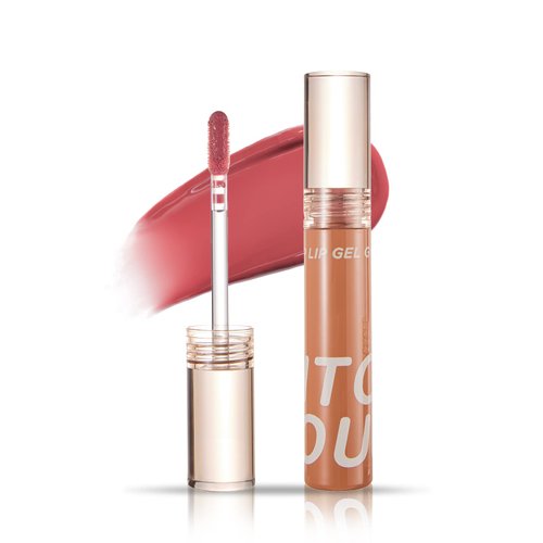 INTO YOU Lip Gloss, Lip Stain Long Lasting, Lip Tint, Lip Plumper Gloss, Glitter Lip Gloss, Liquid Lipstick, Lip Oil, Vivid Color, Smudge-Proof, Lightweight, Naturally Moisturizing (G02)