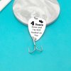 4th Anniversary Fishing Lure Gifts for Him 4 Years Down and I'm Still Hooked On You 4 Year Anniversary Present for Boyfriend Husband Fiance Christmas Birthday Valentines Gift for Men