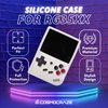 COSMOCRAZE Silicone Protective Case for Anbernic RG35XX, Shockproof Soft Cover for Retro Handheld Game Console, Durable Grip Cover for RG35XX, Anti-Slip Gaming Accessory, for Anbernic RG35XX Console