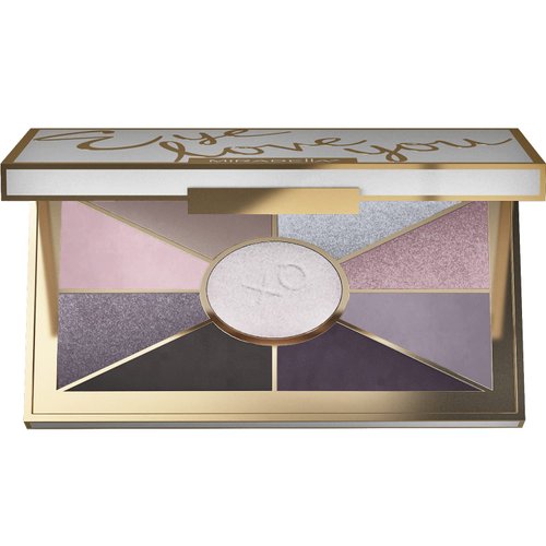 Mirabella Eye Love You Neutral Shimmer Eyeshadow Palette - Makeup Palette w/Ultra Pigmented Pressed Powders, Creamy Matte & Shimmer Cool Toned Eyeshadow Palette - Seduction
