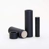 1 OZ Black Paperboard Lip Balm/Salve/Cosmetic/Lotion Tubes x12