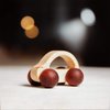 3PCS Wooden Baby Toys,Baby Grasping Toys Push Car Toys Montessori Toys Wooden Toy Vehicles,#3
