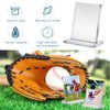 Mudder 3 Pack Acrylic Baseball Card Frame Display Stand Trading Card Display Clear Trading Card Holder for Standard Cards, Sports Cards, Trading Card, Sports Card