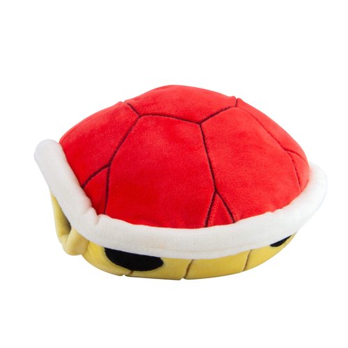 Club Mocchi Mocchi Mario Kart Plushies - Red Shell Plushie - Squishy Mario Toys - Collectible Mario Figures and Cute Stuffed Animals - Holiday Gifts and Stocking Stuffers for Kids - 6 Inch