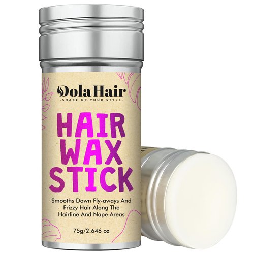 Dolahair Wax Stick for Hair, Wigs & Edge Control - Slick Pomade Stick for Flyaway, Frizz Control & Styling Fine, Broken Hair