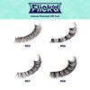 i-ENVY False Lashes Flick'd D-Curl Strip Lashes Volume Bouncy Natural Clear Band Cat Eye Dramatic Trendy Extensions Reusable Eye Lashes (08)