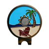 Sand Dollar Golf Ball Marker and Matching Hat Clip